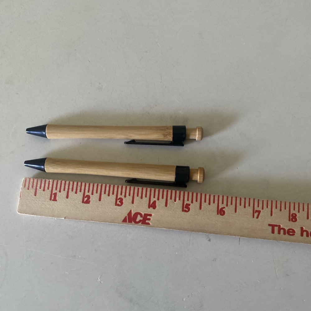 Lot of 2 Sundance Mountain Resort Logo Hotel Promotional Advertising Ink Pens - Picture 6 of 6